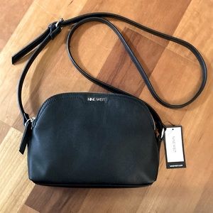 NWT Nine West Cecily Mini black crossbody satchel